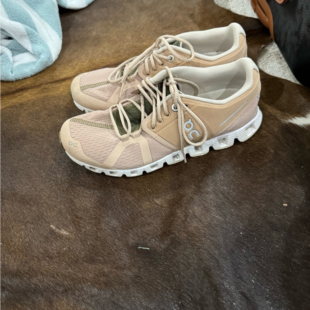 On cloud running shoes